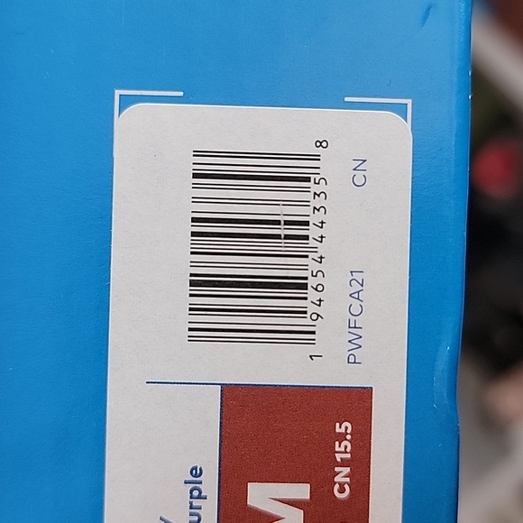 Stride Rite NWT Iggy Silver/Purple/Teal Sandal - size 9M (toddler) - Picture 6 of 6